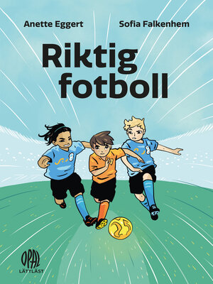 cover image of Riktig fotboll